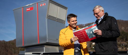 Konstanter Luftaustausch mit Wärmerückgewinnung für optimales Hallenklima  
