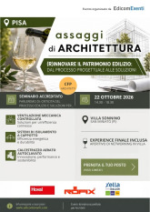 PISA | assaggi di ARCHITETTURA: (R)innovare il patrimonio edilizio: dal processo progettuale alle soluzioni