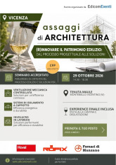 VICENZA | assaggi di ARCHITETTURA: (R)innovare il patrimonio edilizio: dal processo progettuale alle soluzioni