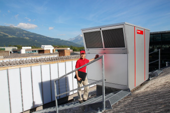 ErP-konforme Hallenklima-Systeme – jetzt auch mit Wärmepumpen