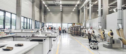 Konstante Temperaturen in der High-Tech-Manufaktur