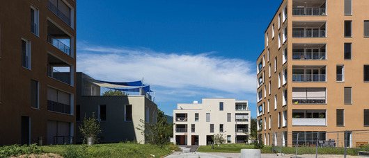 Parco residenziale «Jardin du Paradis» nella città di Biel/Bienne