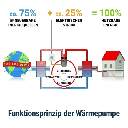 Wie eine umweltfreundliche Wärmepumpe funktioniert