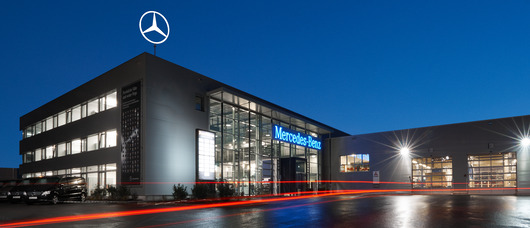 Mercedes-Benz in Frankfurt, Deutschland