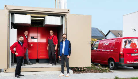 Anlagenüberwachung über die HovalSupervisor cloud
