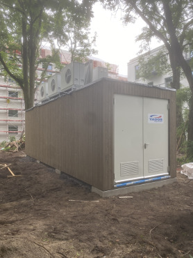 Parabel Boxx am Projektstandort