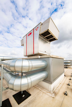 Hallenklima Logistik Dach RoofVent