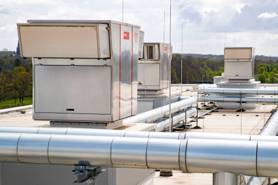 Hallenklima Logistik Dach RoofVents