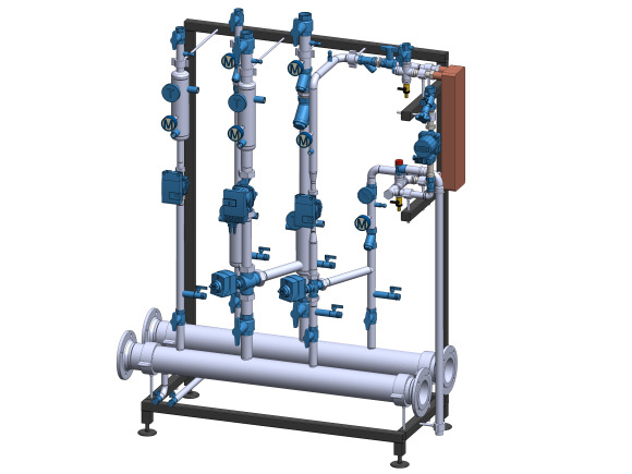 flexible Heizungsverteiler mit TWE IL 1E-*H-1IL