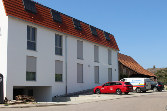 Die Außenansicht des Wellandblick Gebäudes