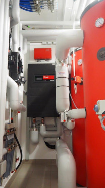 Das Gesamtsystem sorgt für Komfort im ganzen Haus. 