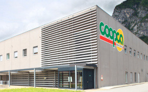 La soluzione di Hoval per il magazzino di stoccaggio Coopca