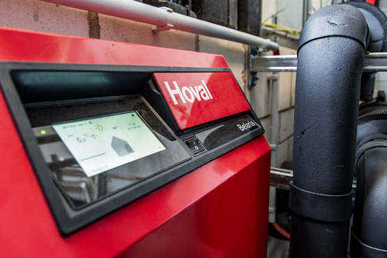 Inneneinheit der Hoval Belaria® dual AR Wärmepumpe