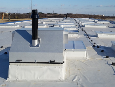 Стандарт Профил в Стара загора с отопление чрез газови покривни апарати TopVent