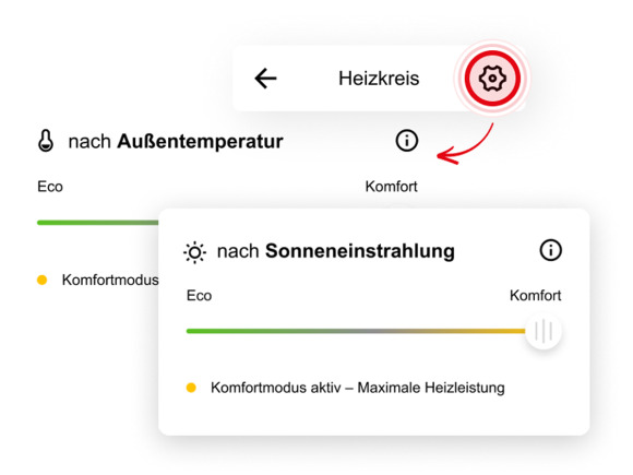 HovalConnect App screen