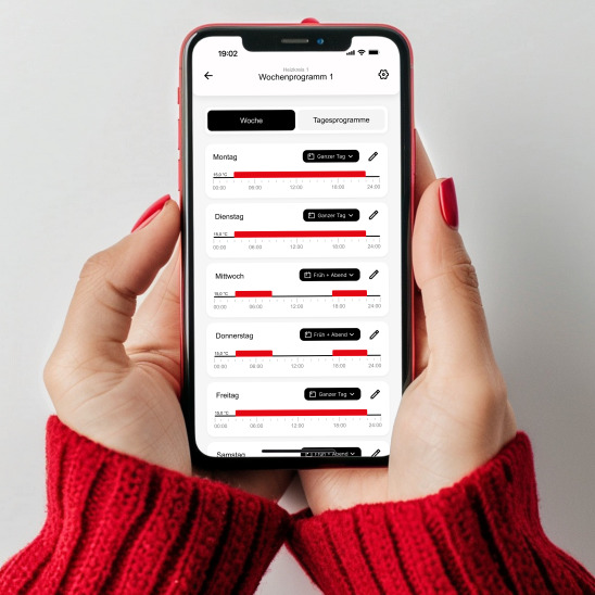 Système de ventilation HovalConnect Smartphone