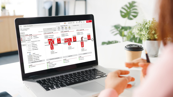 Hoval Supervisor Cloud-Bildschirm