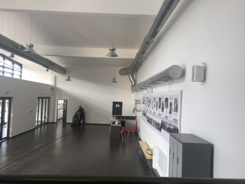 Спортна зала Перущица с климатизация с покривни вентилационни апарати RoofVent LKW 9C - 3 броя TopVent DKV 6C   - 4 броя