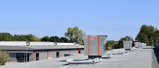Striebig Logistique continue de faire confiance à Hoval pour l'extension de son hall