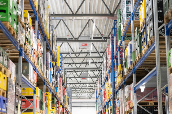 Lagerhalle Logistikzentrum Hallenklima