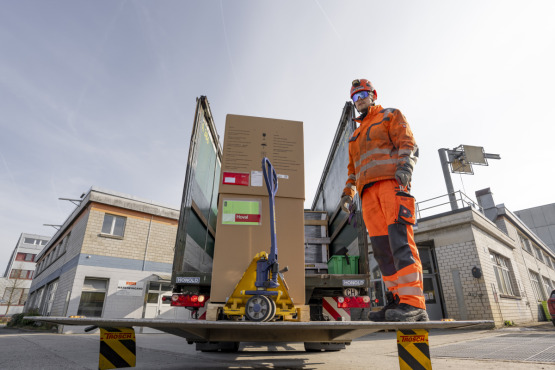 Livraison d'une PAC Belaria® pro (40, 50) - 2