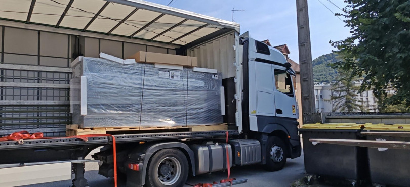 Livraison d'une PAC Belaria® pro (40, 50)