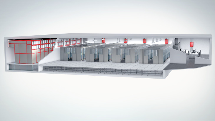 ServeCool е предназначен за охлаждане на центрове за данни, при които се изисква компактна и ефективна система, с възможност за разширяване.