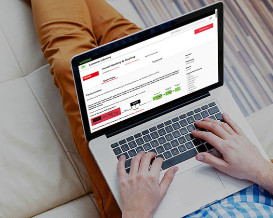 Hoval in der Loxone Library: Heizung und Kühlung