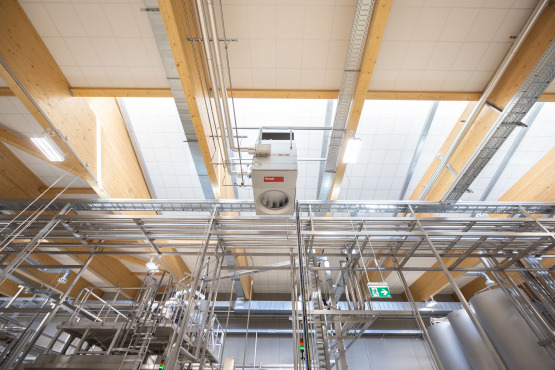 Optimale Lagerbedingungen und Hallenklimalösung für Winzer Krems