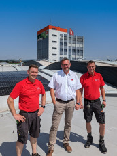 Hoval investiert 400.000 Euro in Photovoltaikanlage