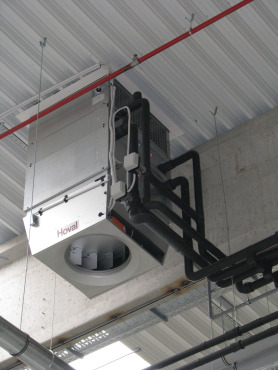 Radin Grupa, RoofVent jedinica prolazi kroz strop hale