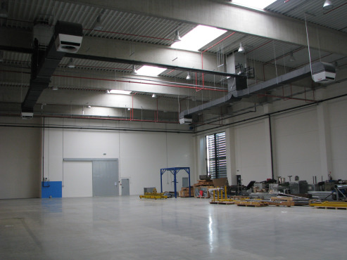 Radin Grupa, RoofVent jedinice u hali