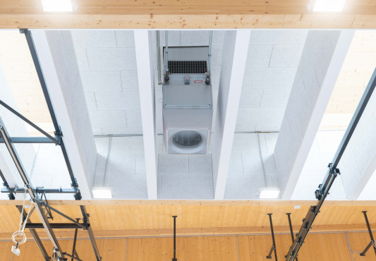 RoofVent Referenz Sporthalle Leoben