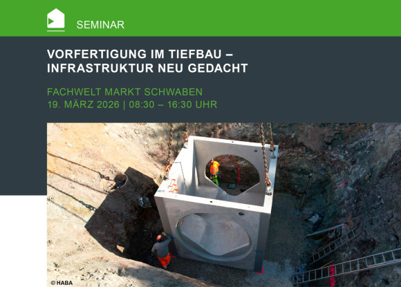 Seminar Vorfertigung im Tiefbau