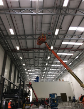 Sustav klimatizacije Siemens Blade hale s TopVent® ventilacijskom jedinicom