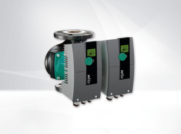 Stratos D premium double pump with flange connections DN 32-80