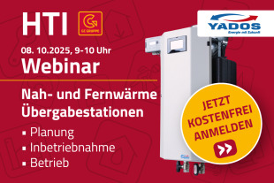 Online-Seminar Nah- und Fernwärme Übergabestationen