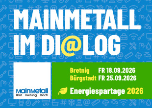 MAINMETALL Energiespartage 2026
