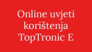 Online uvjeti korištenja TopTronic E