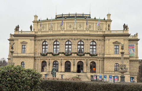 ČVUT, Rudolfinum, Pražská konzervatoř, divadlo Na Rejdišti 