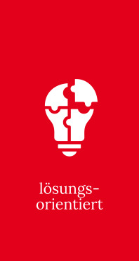 Wir sind lösungsorientiert.