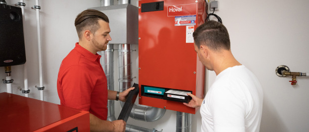 Die Pelletheizung. Effizient und CO₂-neutral heizen mit Pellets.